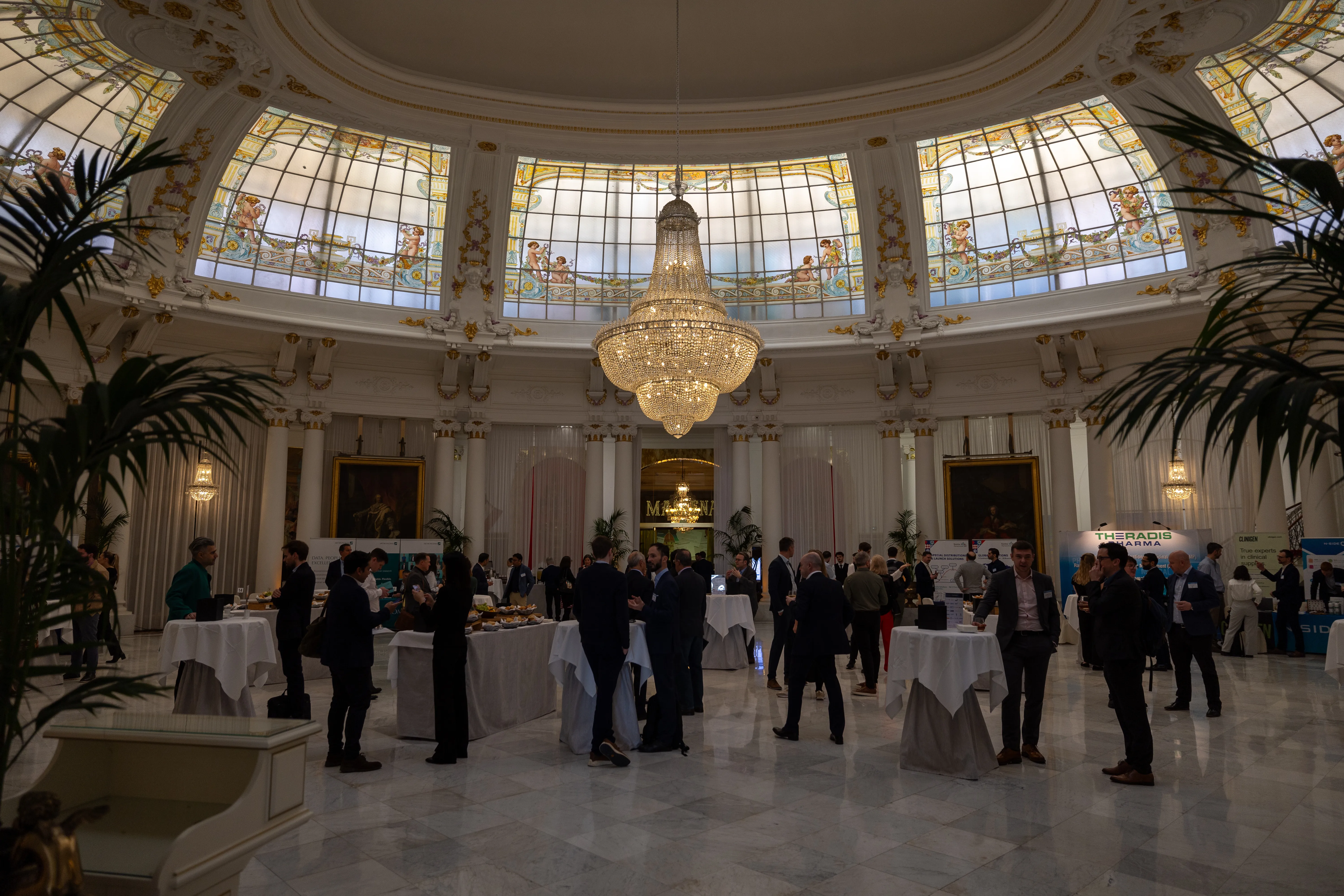 Audience at a hotel technology conference